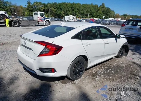 2020 Honda Civic Ex from USA, damaged, VIN 19XFC1F3XLE221710